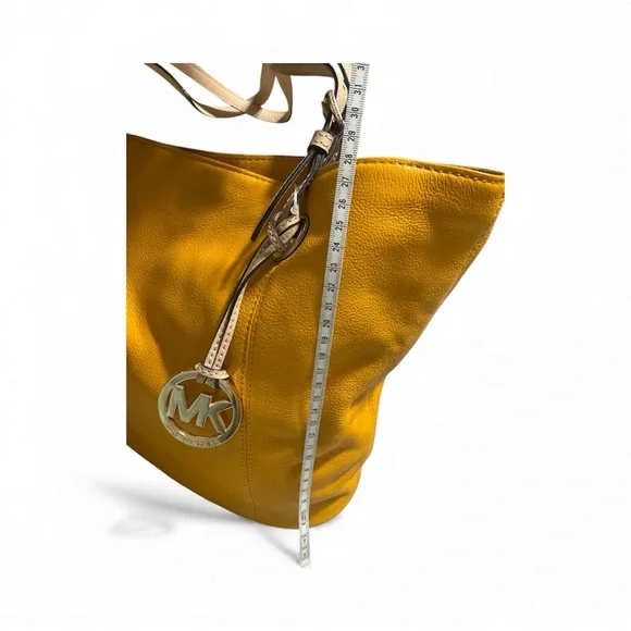 Michael Kors Sunflower Yellow Tote - Picture 4 of 5